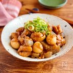 ひと口ころころ♪【鶏肉とこんにゃくの甘辛みそ煮】