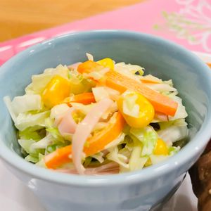 ちひろの作ってみた!投稿(我が家の【コールスローサラダ】お箸が止まらない♡)