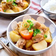 身近な材料と調味料で簡単和食♪『鶏もも肉で作る☆鶏じゃが』