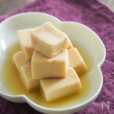 高野豆腐の煮もの【離乳食完了期の取り分けにも】