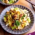 【白菜とお揚げのおかか昆布和え】あと1品に♪レンジで簡単副菜