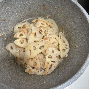 1223595の作ってみた!投稿(やみつきじゃこ蓮根【あと一品に】)