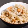 こざかなの作ってみた!投稿(『舞茸とにんじんの炊き込みご飯』きのこの旨みたっぷり♪簡単☆)