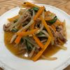 kimiの作ってみた!投稿(裏ワザで劇的シャキシャキ!豚肉ともやしの中華炒め)