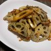 ぽちゃこの作ってみた!投稿(ごはんに合う甘辛副菜♡『蓮根とちくわの甘辛ごまおかか炒め』)