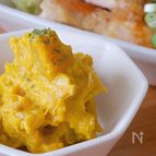 10分で完成🙌〈かぼちゃとツナのサラダ〉工程2つだけ！