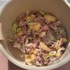 濃厚♩我が家のカレー蕎麦の工程2
