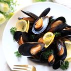 ベルギー流！＊ふっくらおいしい、ムール貝のビール蒸し