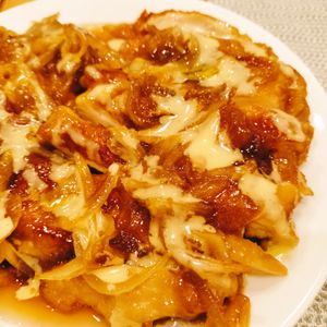 232088の作ってみた!投稿(なにこの旨さ…😨照り焼きチキン最強のコンビネーション♪)