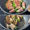 【スナップエンドウの豚肉巻きガーリックソテー】大満足おかず♪の工程3