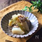 ほっこり♡長いもと豚肉の煮物