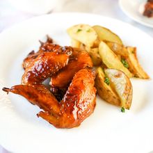 フライパンで♪テリっとローストチキン