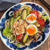 バリ旨♡ゴマだれ《チキンと野菜のサラダうどん》の工程2