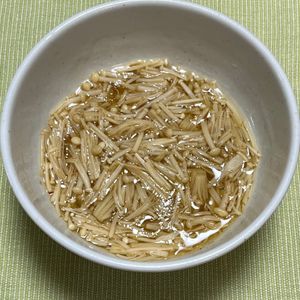 キャピタンの作ってみた!投稿(レンチン5分でぱぱっと簡単！ご飯がすすむ「中華風なめたけ」)