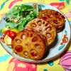 深い青の作ってみた!投稿(【基本のれんこんのはさみ焼き】定番/甘辛/きれいに作れるコツ)