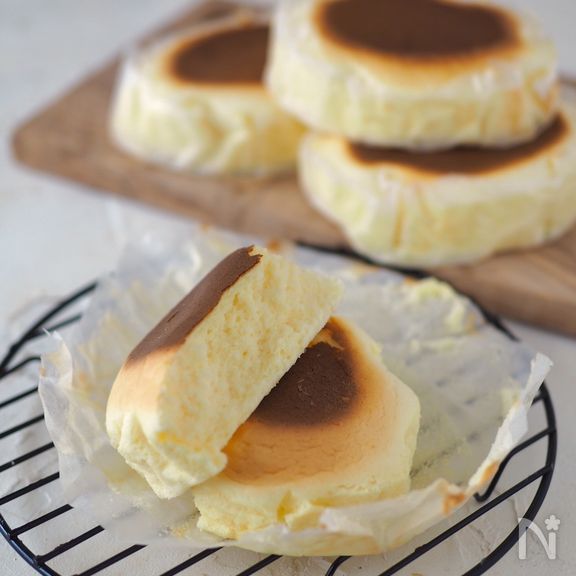 まるでアレみたいなチーズ蒸しケーキ【型不要・牛乳パック型】