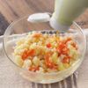 蒸しにんじんがおいしいポテサラの工程3