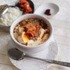 豆腐と卵で作るレンジズンドゥブ風｜朝ごはんにも◎の工程2