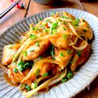 家にある普通のものだけで【お肉やわらかもやし炒め】ノンオイル