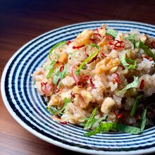 💫ツナとナッツのレモンナンプラー焼飯