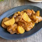 ご飯がすすむ♩長芋と鶏肉の甘辛ガーリック炒め
