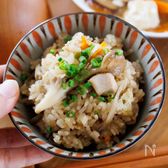 『鶏むね肉と舞茸の炊き込みごはん』簡単！冷めても美味しい♪