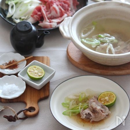 ネギ豚しゃぶしゃぶ鍋 By 栁川かおり レシピサイト Nadia ナディア プロの料理家のおいしいレシピ