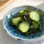 甘めが美味しい＊きゅうりとわかめの酢の物