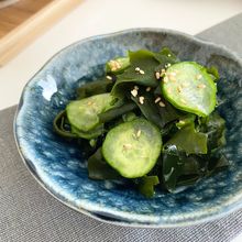 甘めが美味しい*きゅうりとわかめの酢の物