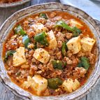 ひき肉たっぷり！ピーマン入り麻婆豆腐♩めちゃウマ♡簡単！本格