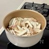 食べ応え抜群♩豚肉と小松菜のおかずスープの工程3