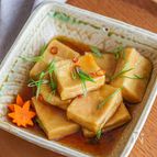 【高野豆腐のオランダ煮】ぷるもち♡一番おいしい食べ方！