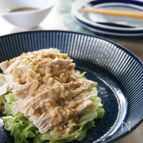 鶏むね肉とキャベツの棒棒鶏(バンバンジー)