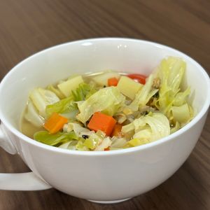 1313188の作ってみた!投稿(春を感じる食べるスープ
[春野菜とあさりのコンソメスープ])