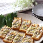 味付け最高！めちゃ旨♡絹揚げの和風しらすピザ