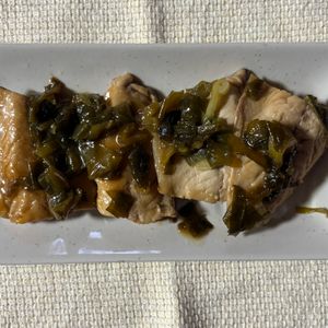 チョビの助の作ってみた!投稿(まるで味噌煮！だけど違う！【鯖のマスタード煮】)
