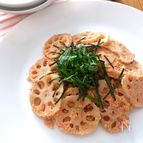レンコンと明太子の簡単おつまみ