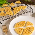 チーズ好き必見！サクホロ！チーズクッキー（オーブン不要）