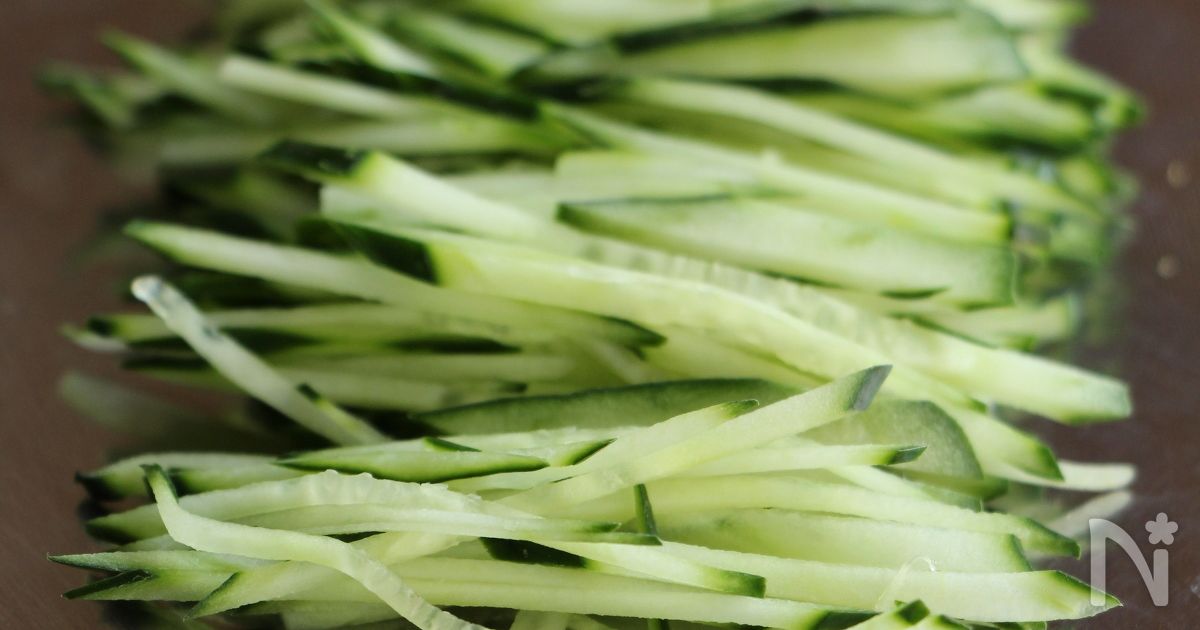 動画あり 動画 きゅうりの千切り By 高橋 善郎 レシピサイト Nadia ナディア プロの料理家のおいしいレシピ