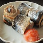 焼き秋刀魚のおろしトマト添え