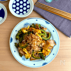 味つけはしょうゆとちょっとの砂糖だけ！豚肉とゴーヤの炒めもの