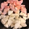 【ほっこり生姜風味】鶏手羽と大根の含め煮の工程2