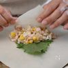 【新玉ねぎ×ツナコーンの春巻き】旨みじゅわっと簡単おかずの工程4