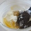 丸ごと桃の皿パフェの工程2