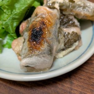 はるはるの作ってみた!投稿(【ライスペーパーで】豚しそチーズ焼き)