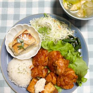 まりの作ってみた!投稿(ご飯が止まらない♩我が家のヤンニョムチキン)