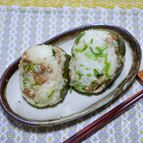 味付け薄揚げと三つ葉のおにぎり