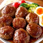 【照り焼きハンバーグ】ふっくらジューシー♡