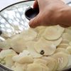 豆乳でとろ～りまろやか～♪韓国風ポテトグラタンの工程3