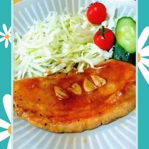 チョロリスの作ってみた!投稿(最強に旨い！！ガッツリおかず『濃厚ソースの絶品トンテキ』)